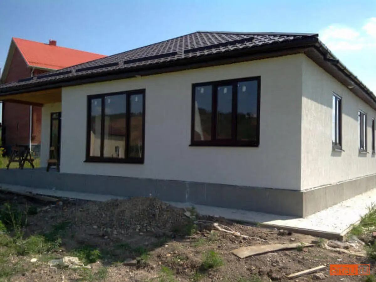 Одноэтажный дом 126 м² с террасой