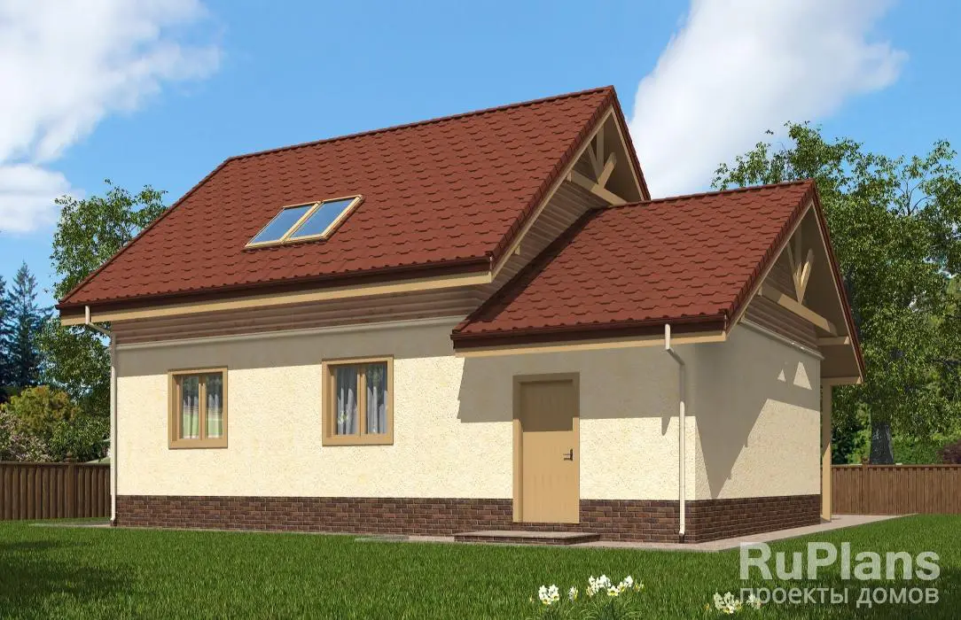 Проект дома с мансардой 118 м², 11,3 × 9 м — фото 2