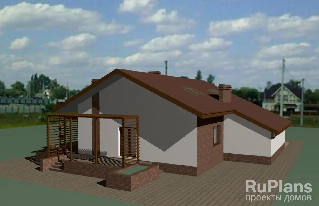Проект дома с мансардой 178 м², 14,2 × 15 м — фото 2