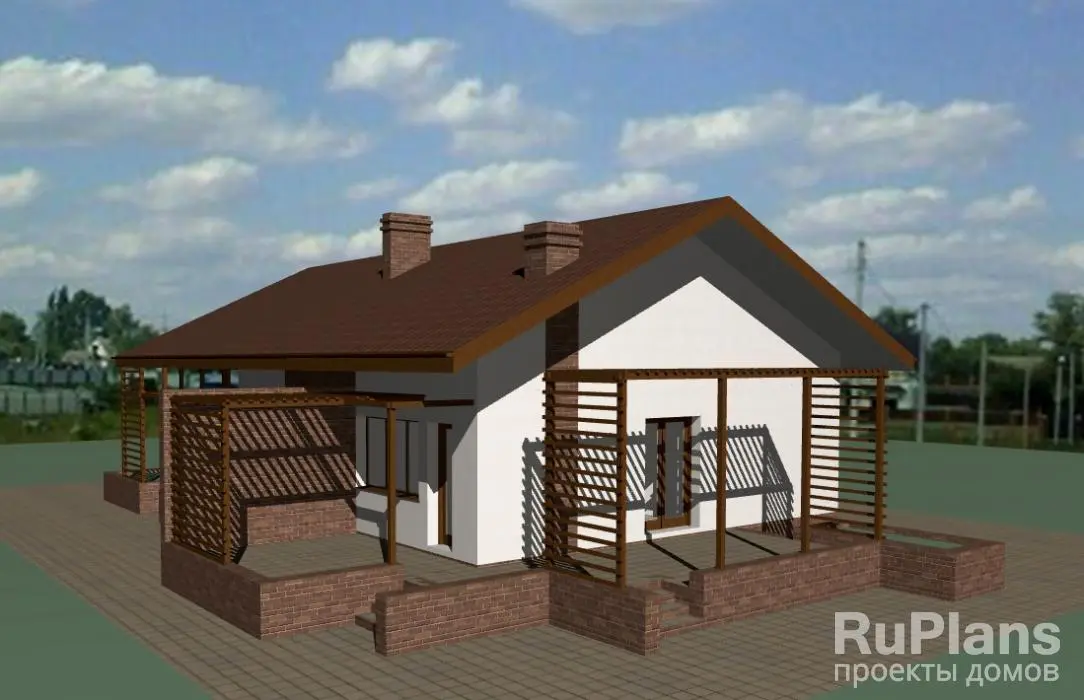 Проект дома с мансардой 178 м², 14,2 × 15 м — фото 3