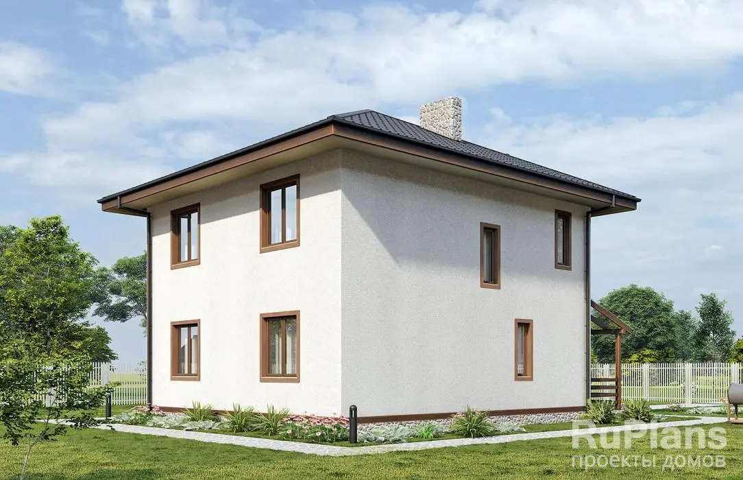 Проект двухэтажного дома 123 м², 9,3 × 11,3 м — фото 2