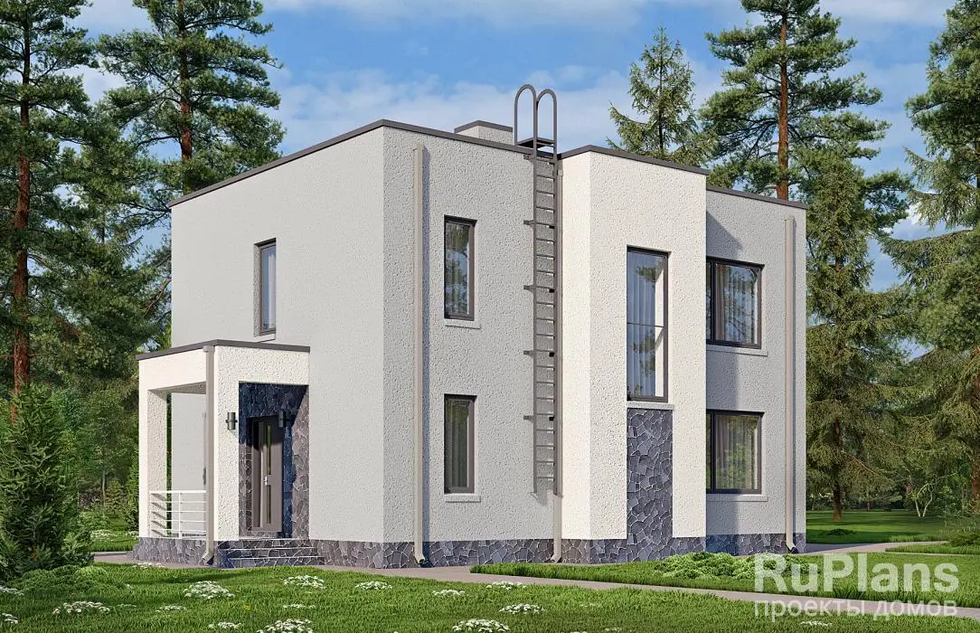 Проект двухэтажного дома 145 м², 15 × 11,3 м — фото 3