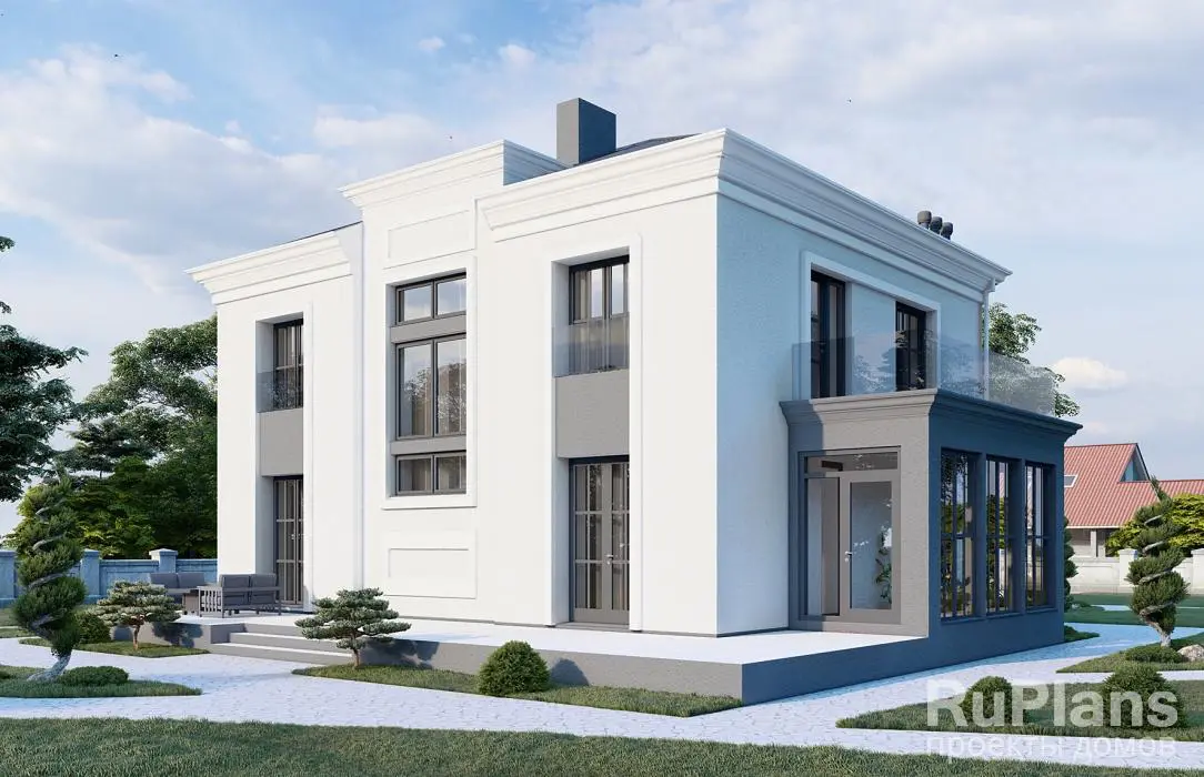Проект двухэтажного дома 167 м², 9,4 × 11 м — фото 3