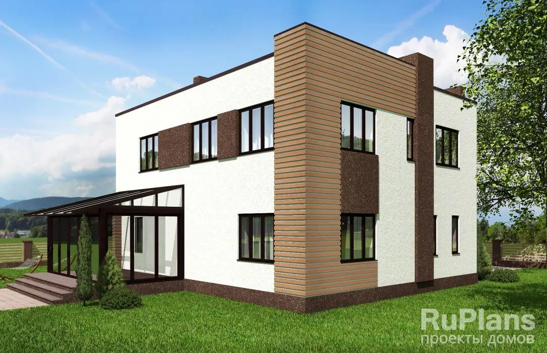 Проект двухэтажного дома 176 м², 10,1 × 12,2 м — фото 3
