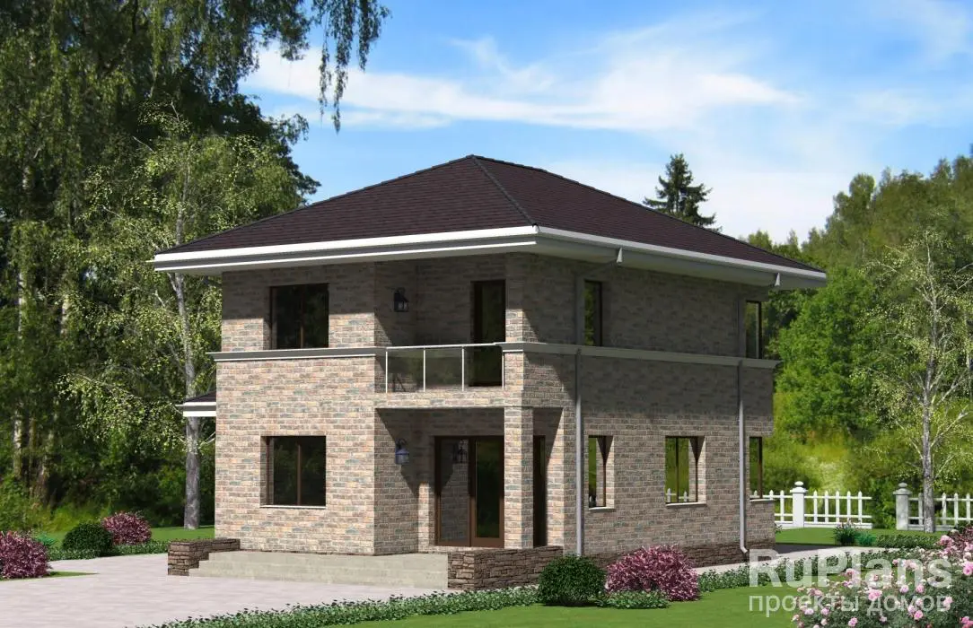 Проект гаража 140 м², 14,1 × 11,4 м — фото 3