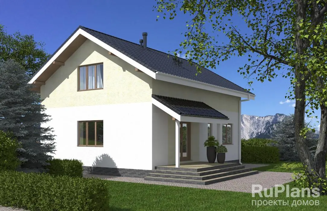 Проект одноэтажного дома 151 м², 11,4 × 14,4 м — фото 2