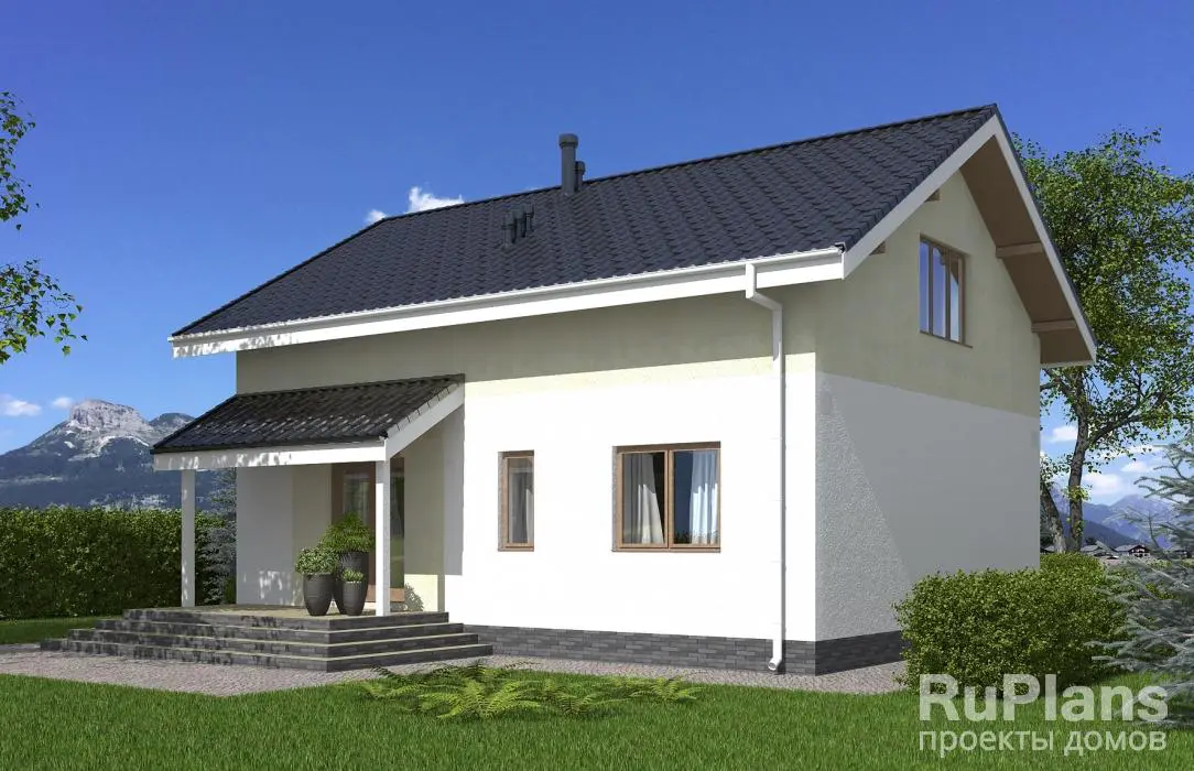 Проект одноэтажного дома 151 м², 11,4 × 14,4 м — фото 3